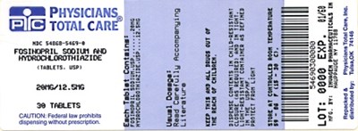 20mg/12.5mg Label (Package Label 02)